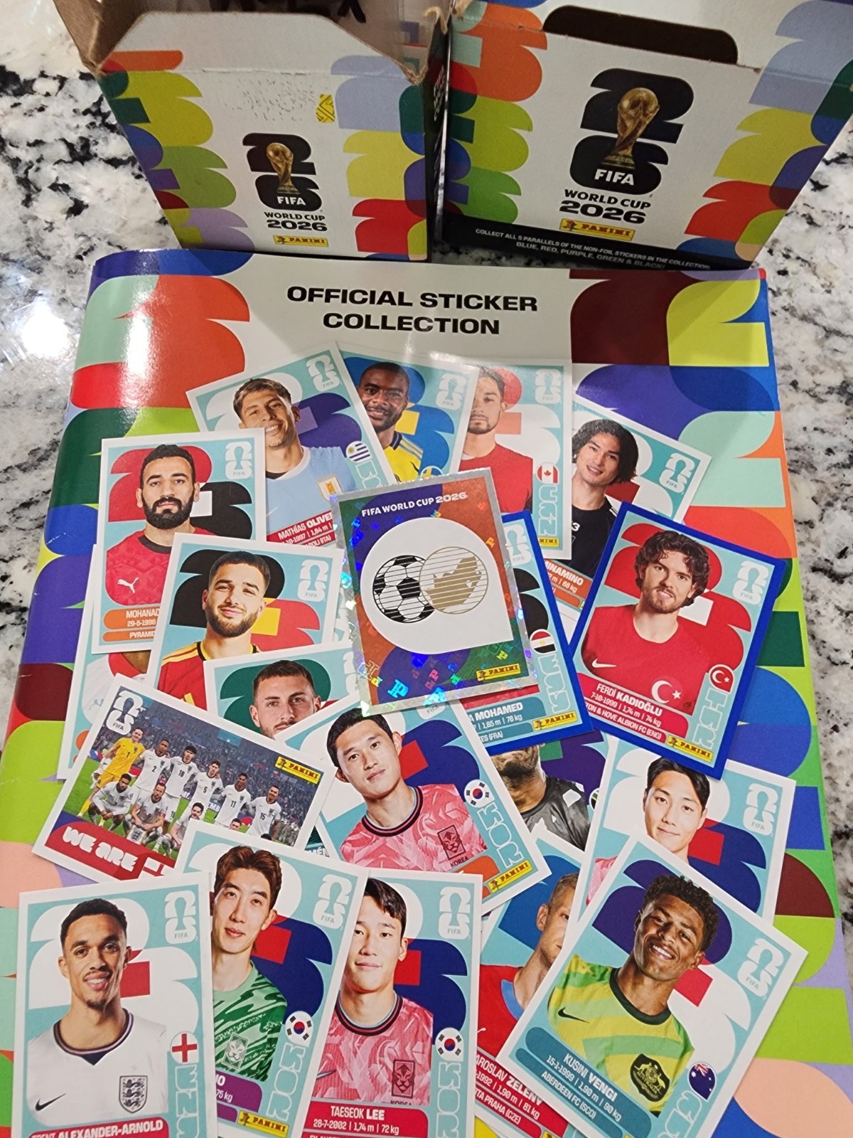 PANINI WORLD CUP 2026 STICKERS – YOU CHOOSE – COMPLETE YOUR ALBUM – WHITE + CCS