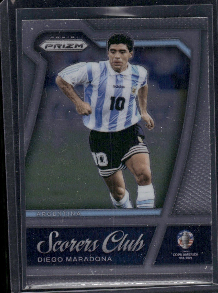 2024 Panini Prizm Copa America Scorers Club Diego Maradona Argentina Card #29