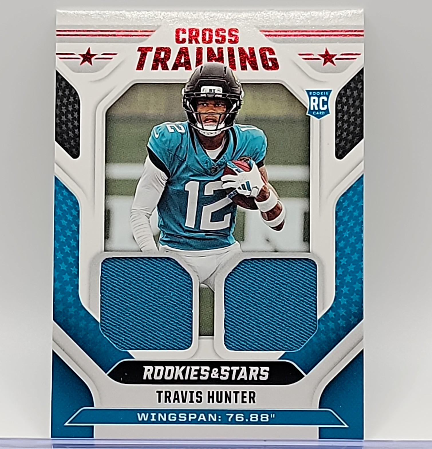 Panini 2025 Rookies & Stars Travis Hunter Jaguars Cross Training #CT-THR RC