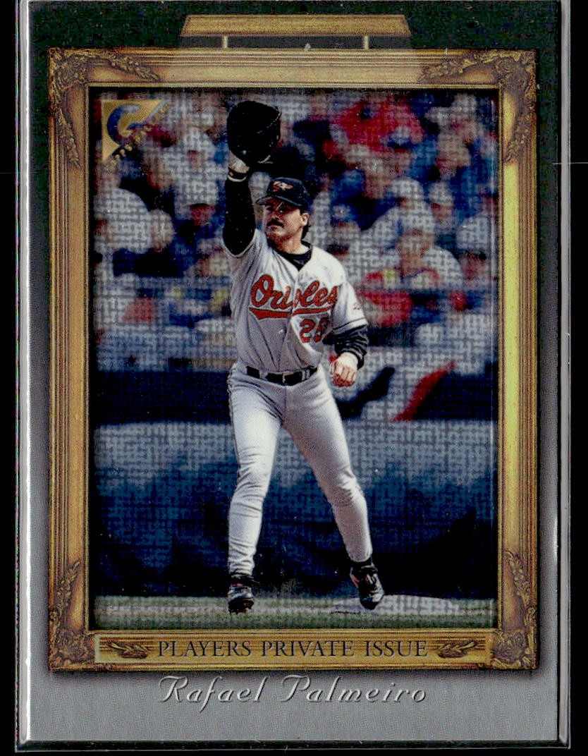 1998 Topps Gallery RAFAEL PALMEIRO Players Private Issue #PPI 133 #/250