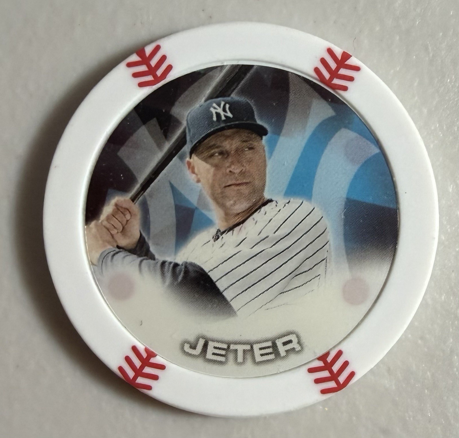 Derek Jeter 2014 Topps ~ Poker Chip, Coin – New York Yankees