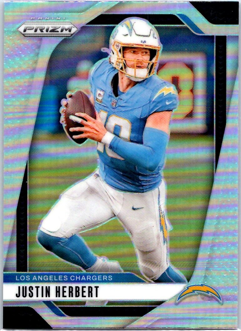 2024 Panini Prizm #157 Justin Herbert Silver