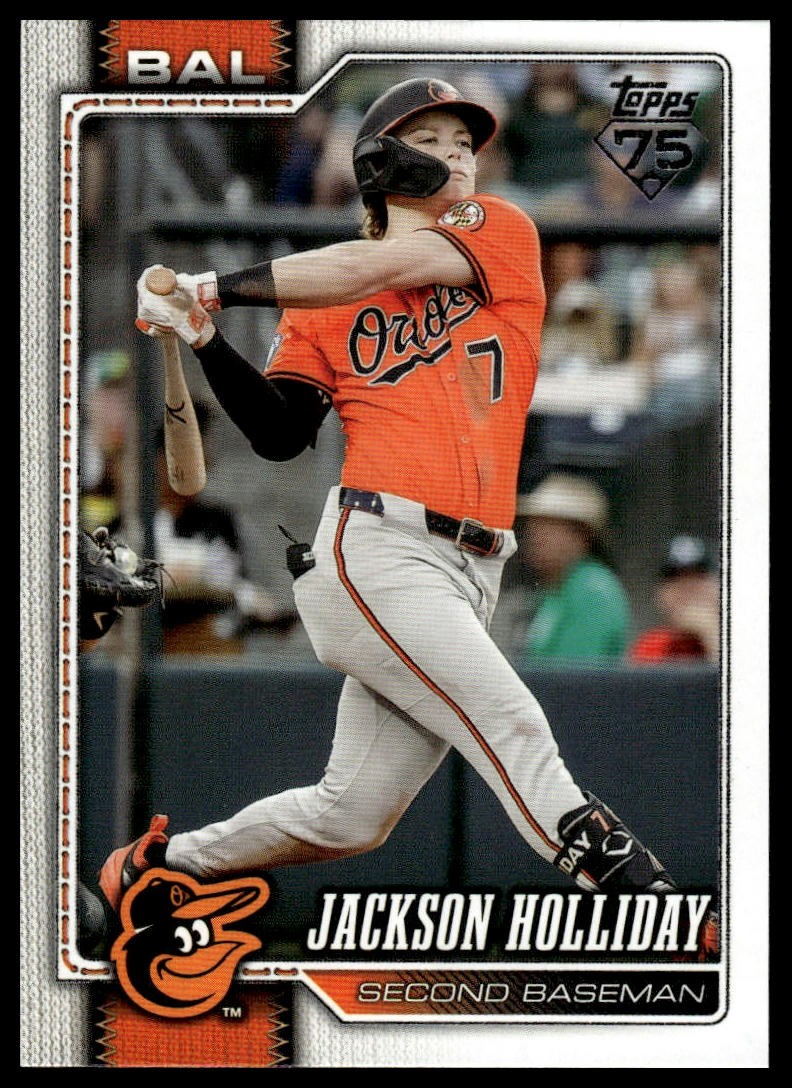 Jackson Holliday 2026 Topps #92 Baltimore Orioles