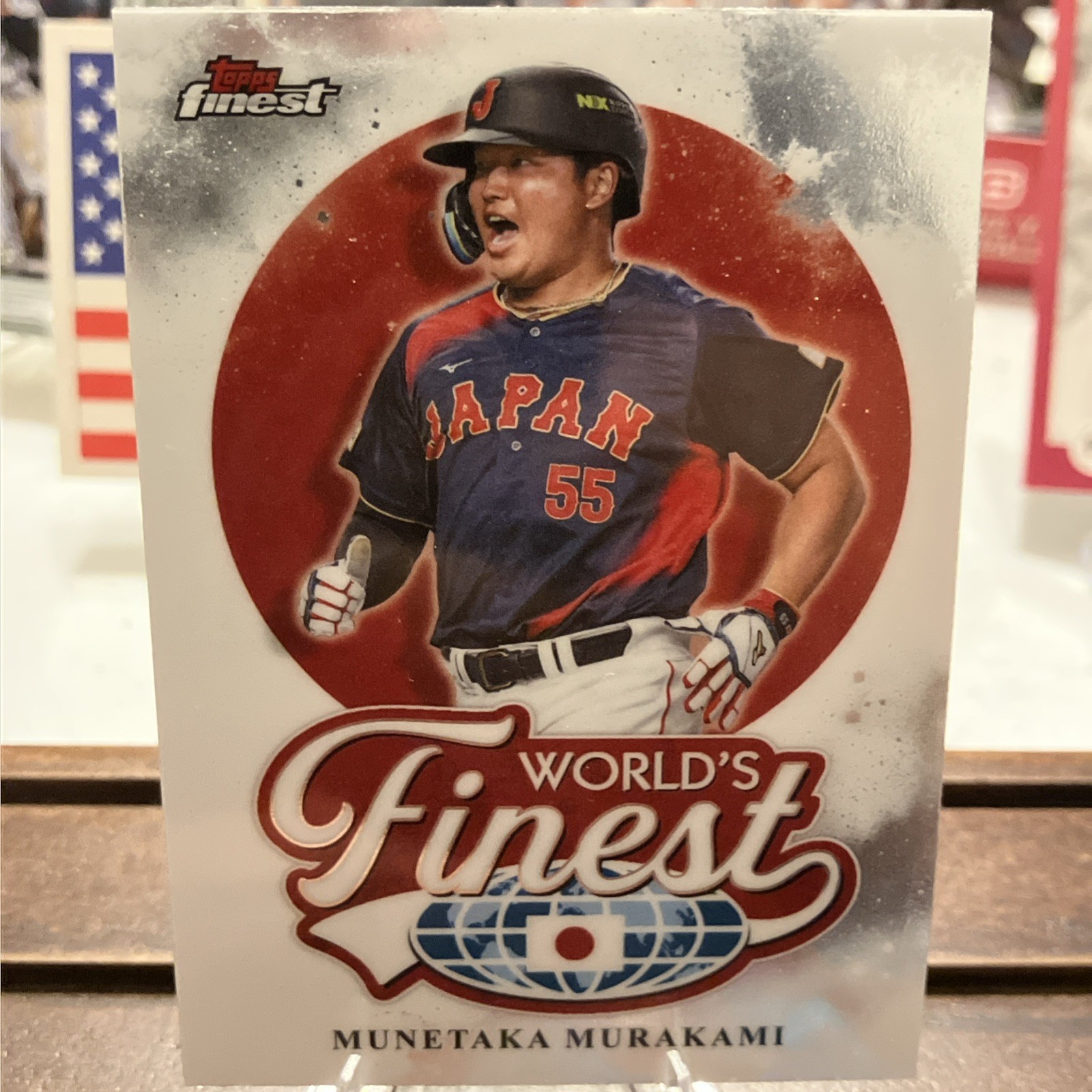 2026 Topps Finest Munetaka Murakami World’s Finest REFRACTOR JAPAN RC White Sox