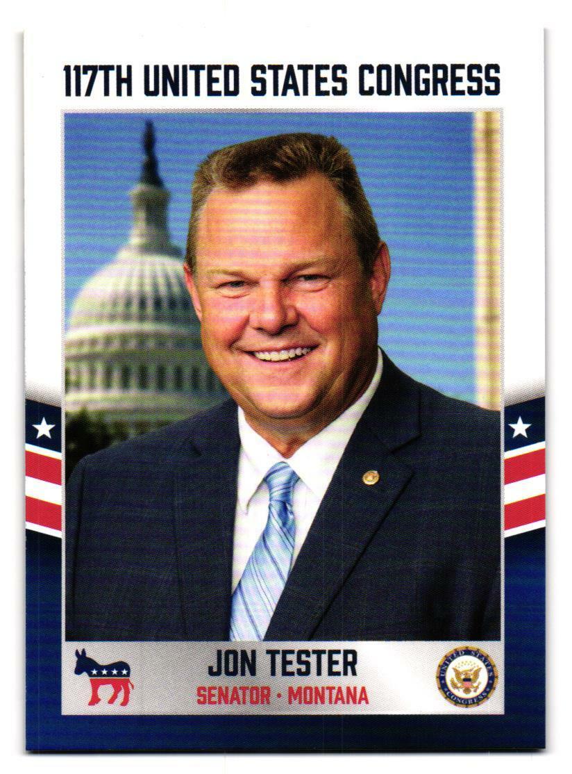 2021 United States Congress Fascinating Cards Pick A Card Montana