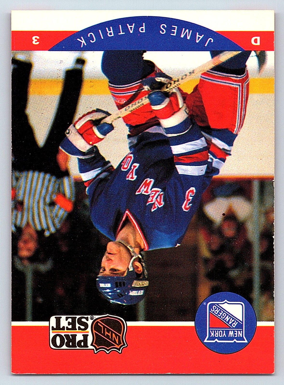 1990-91 Pro Set #207 James Patrick