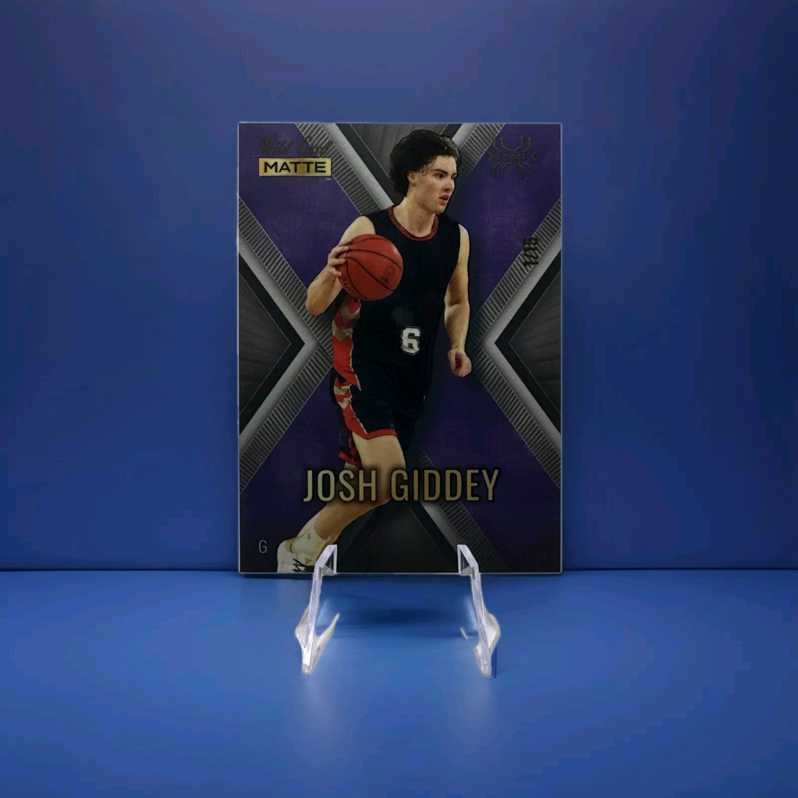 Josh Giddey SerialNumbered 1/15 2021-22 Wild Card X-Plode NBA Chicago Bulls