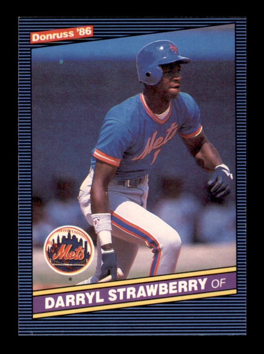 1986 Donruss #197 Darryl Strawberry