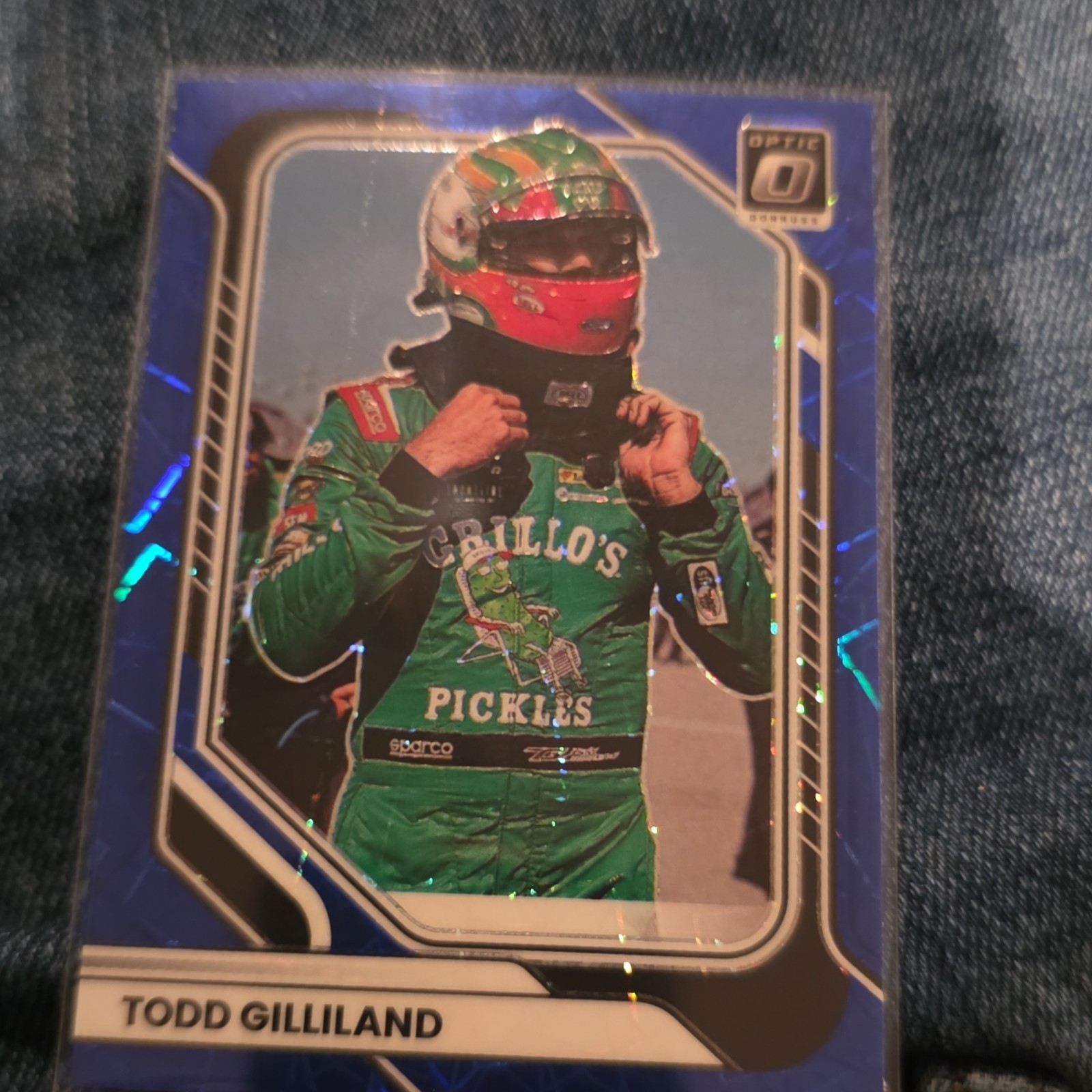 Panini Donruss NASCAR 2026 Todd Gilliland Blue Prizm #67 – Front Row Motorsports