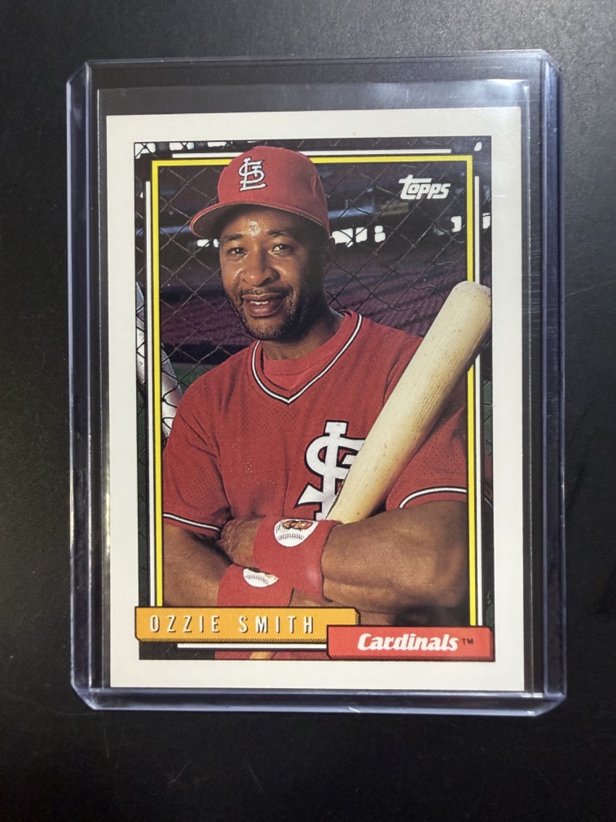 1992 Topps Ozzie Smith #760 St. Louis Cardinals