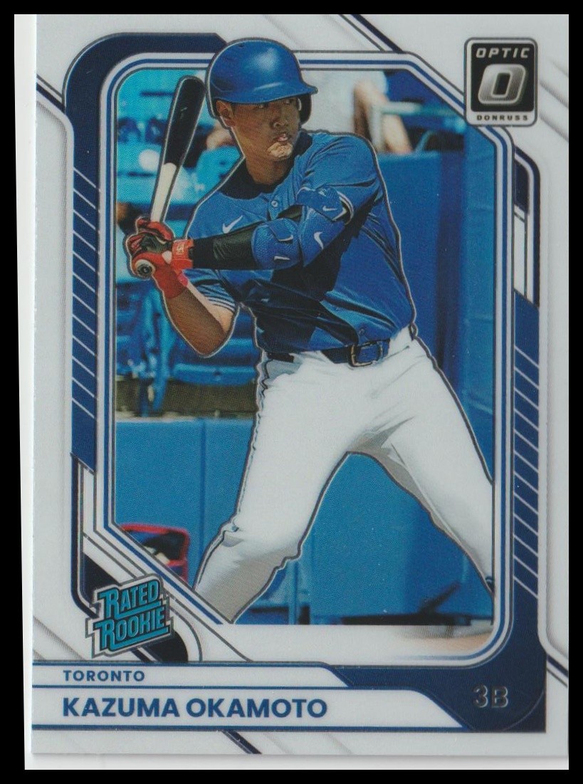 2026 Donruss #18 Kazuma Okamoto Optic