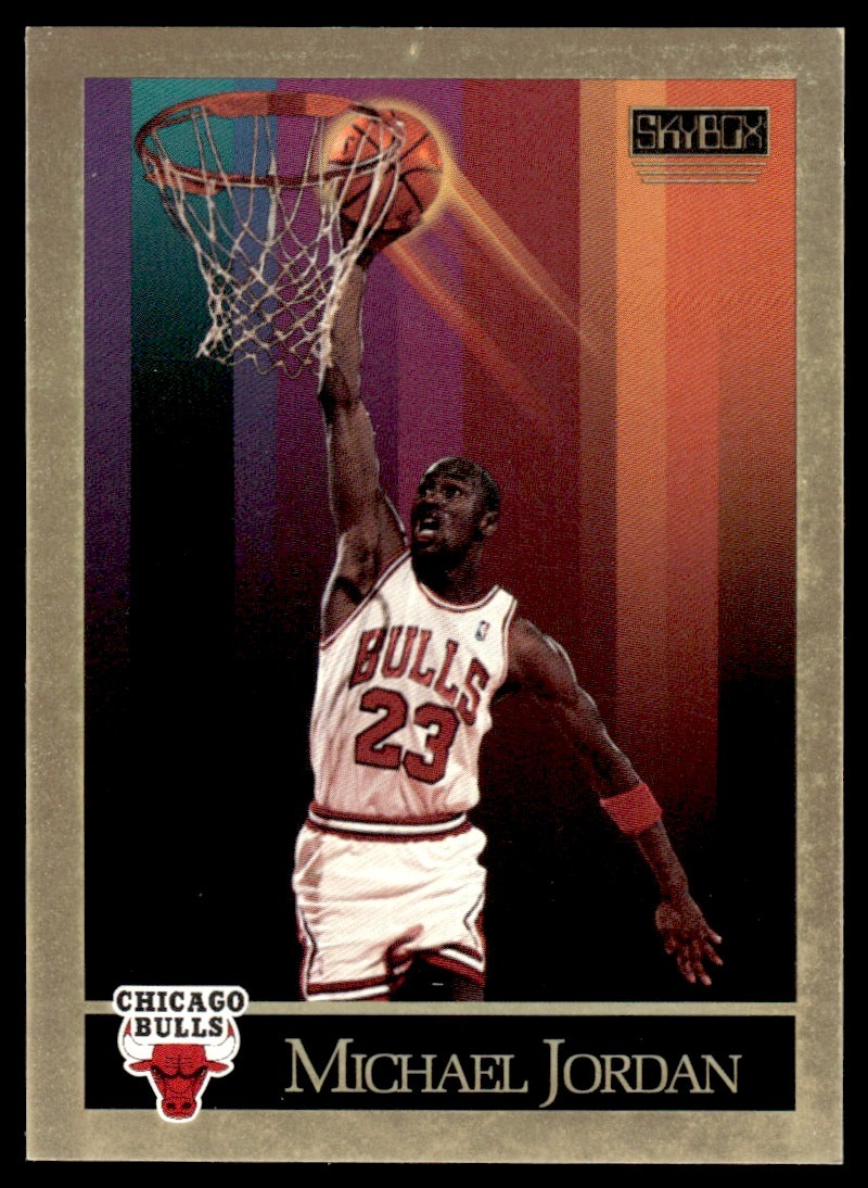 1990-91 SkyBox Michael Jordan Chicago Bulls #41