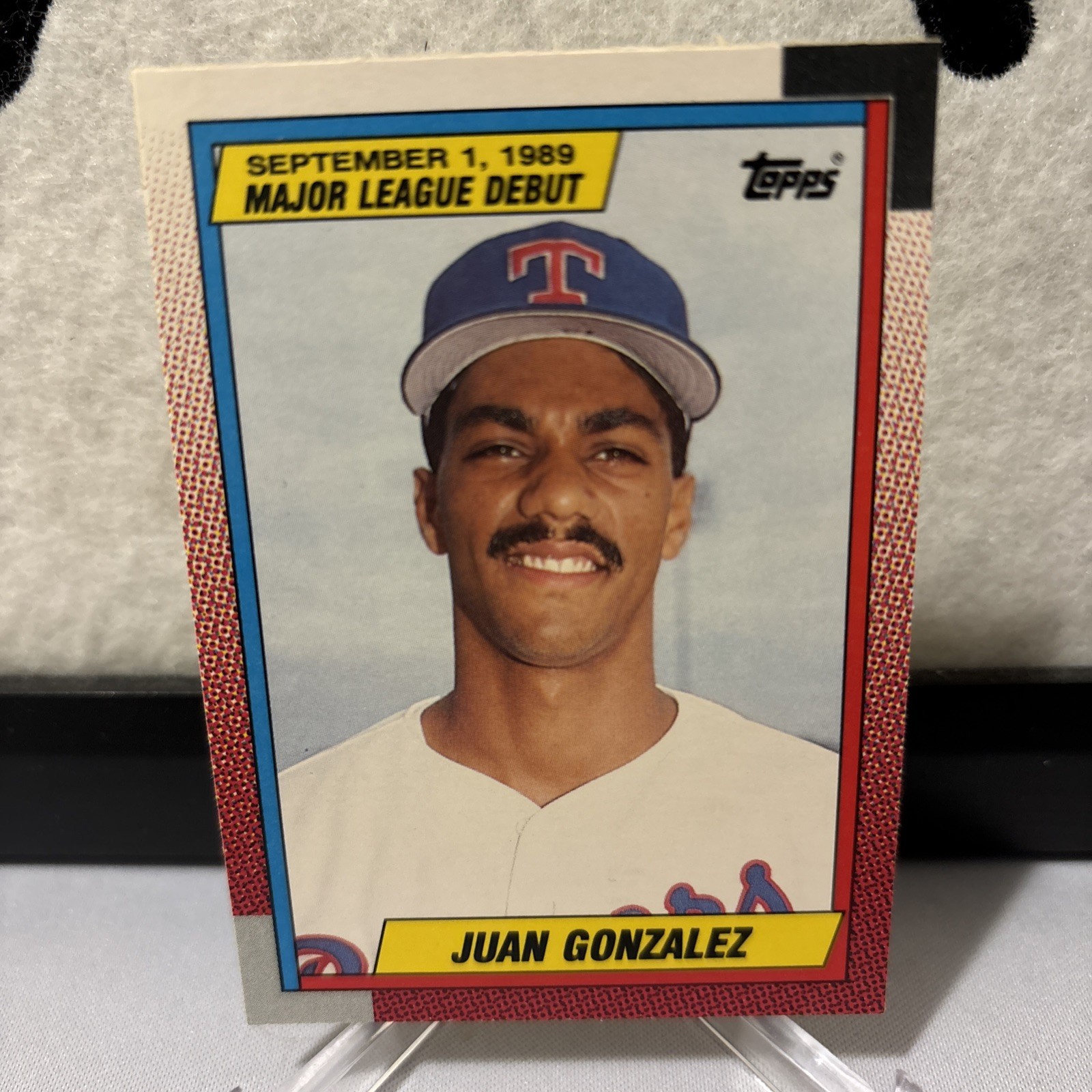 1989-90 Topps Major League Debut 1989 – Juan González #43 (RC)