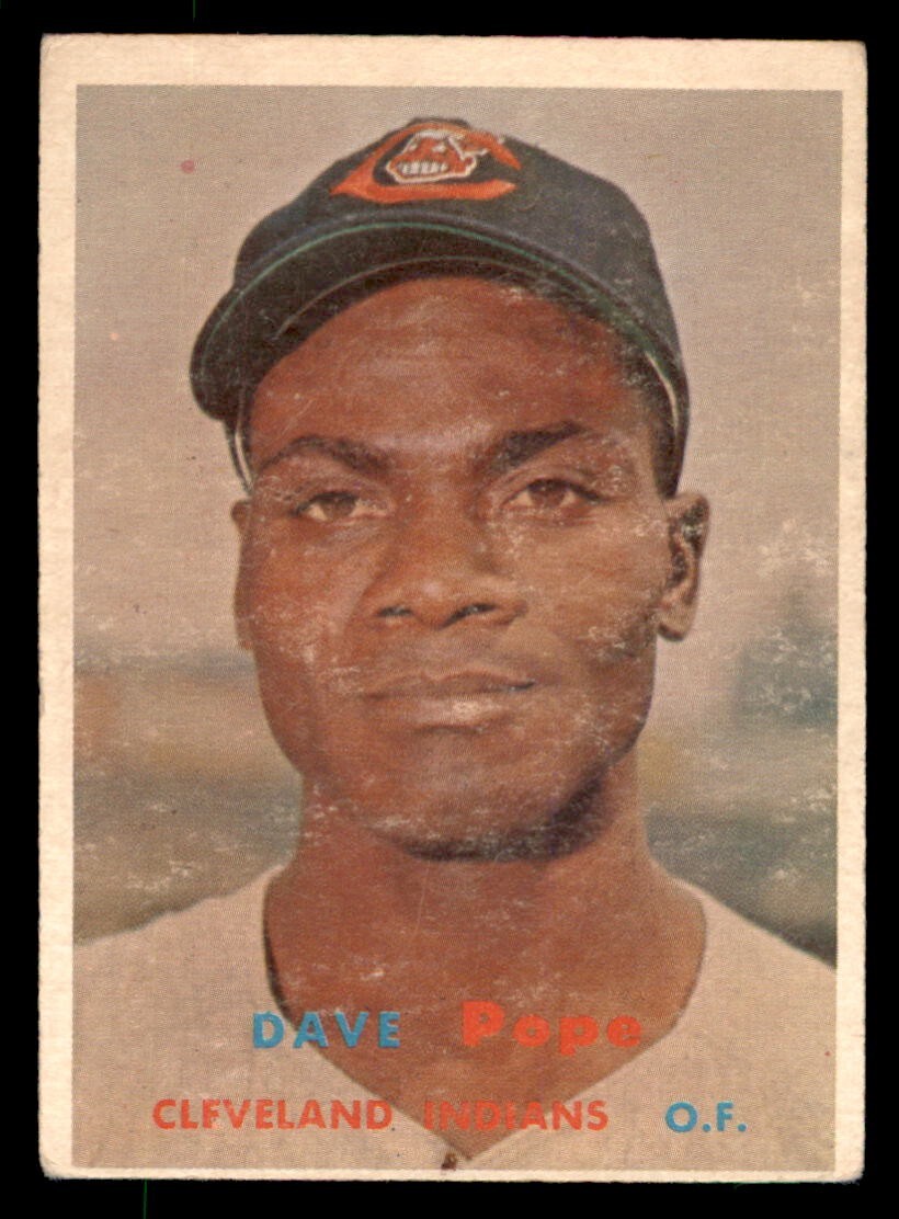 1957 Topps – #249 Dave Pope FR