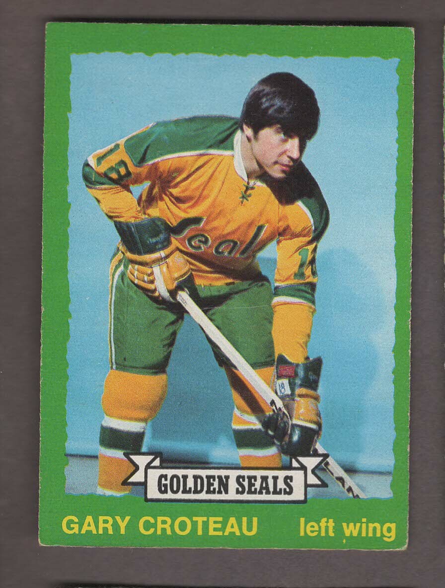 1973-74 OPC HKY #228 GARY CROTEAU/SEALS EX/EX+