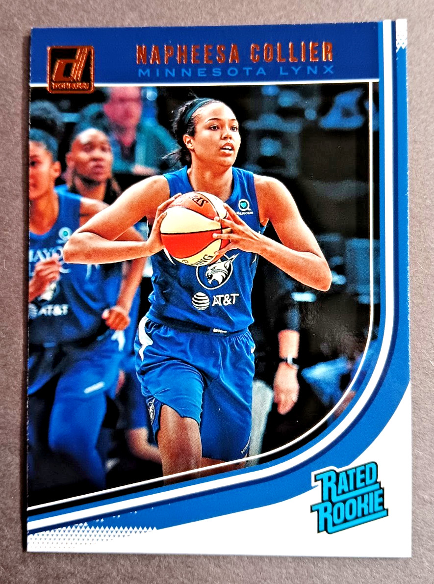 2019 Panini WNBA Donruss #95 Napheesa Collier RATED ROOKIE Lynx