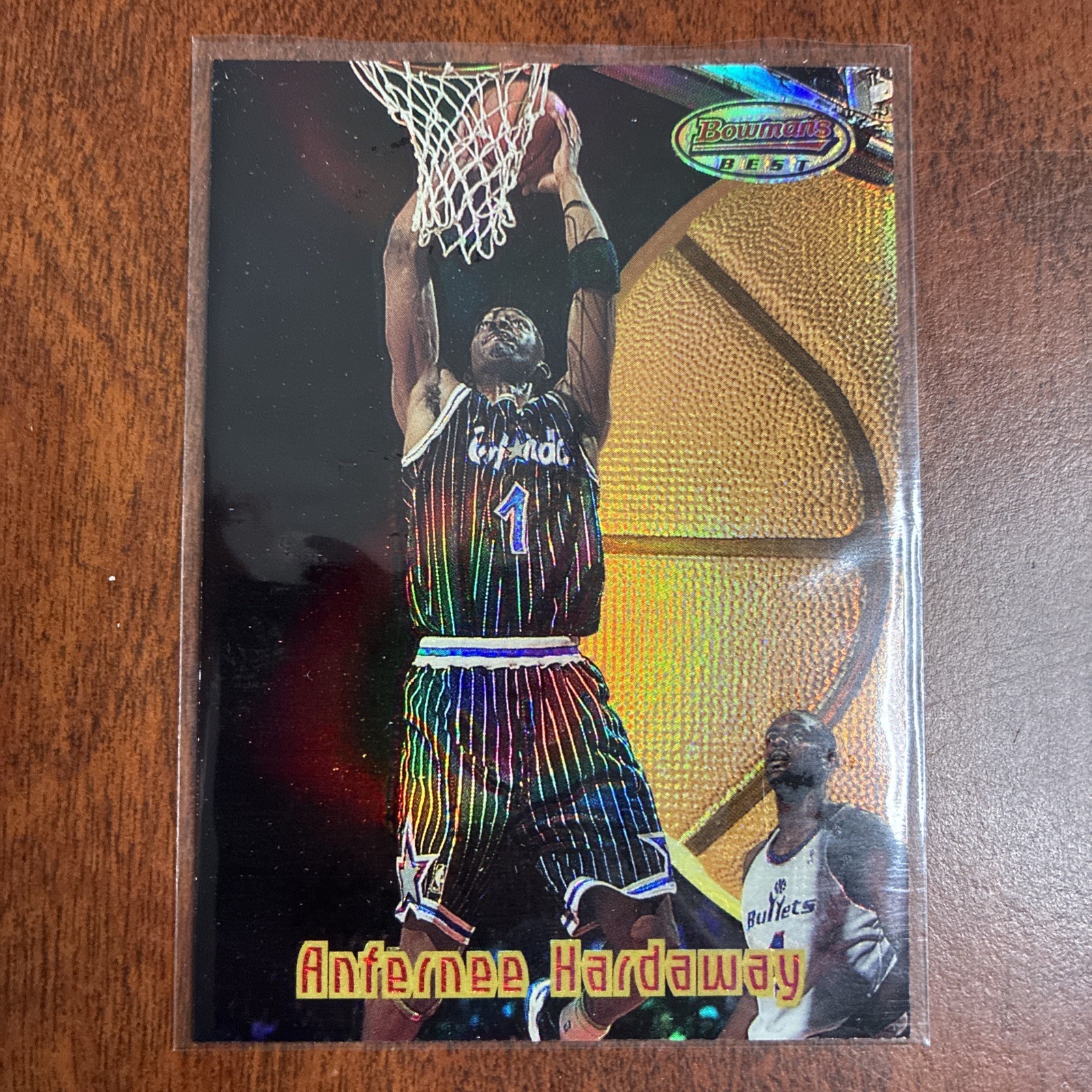 1997-98 Topps Stadium Club – Bowman’s Best Anfernee Hardaway #BBP4 Refractor