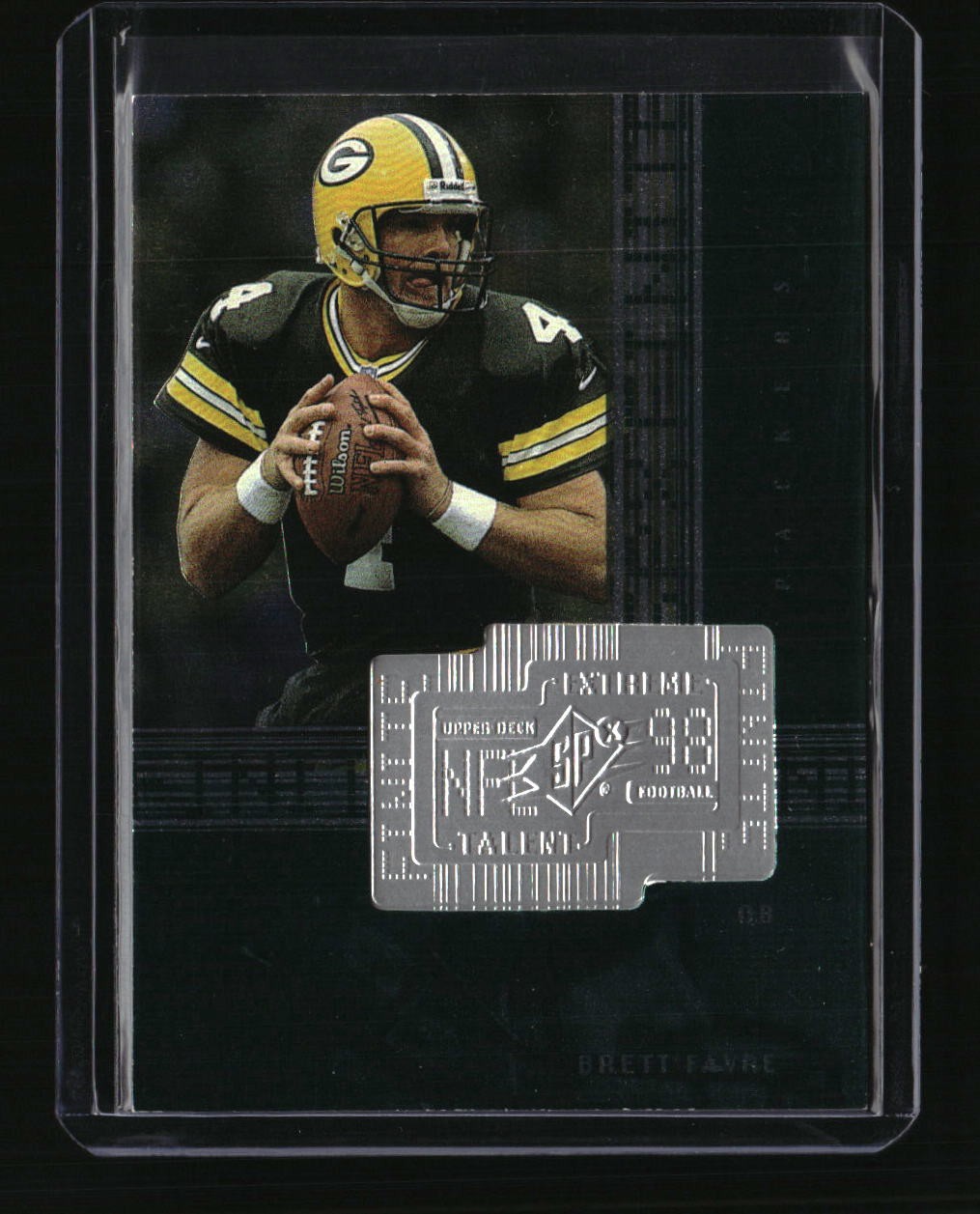 1998 SPx Finite #282 Brett Favre #/7200