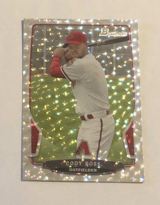 Cody Ross 2013 Bowman Silver Ice #105 Arizona Diamondbacks