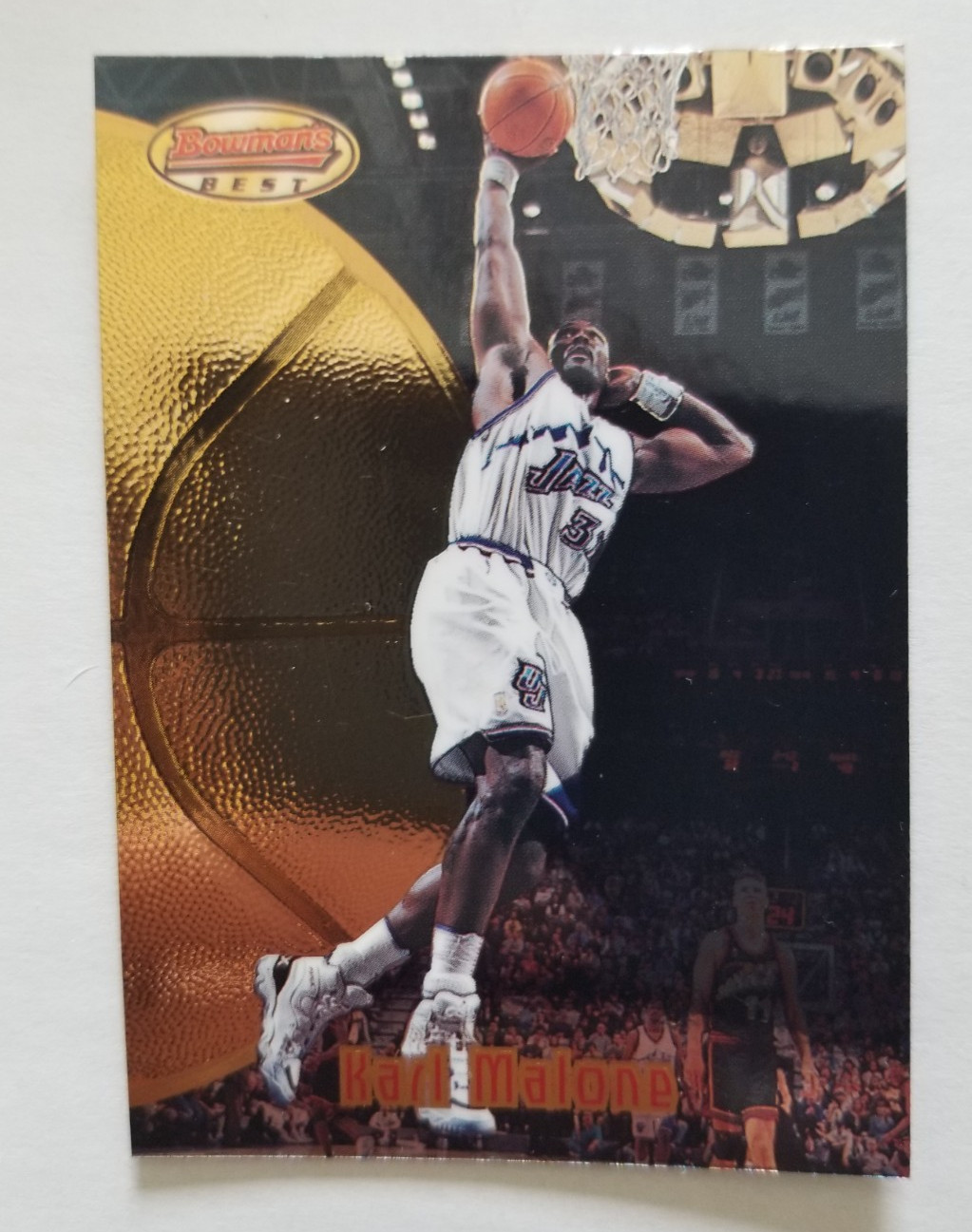 Karl Malone 1997-98 Bowman’s Best #13