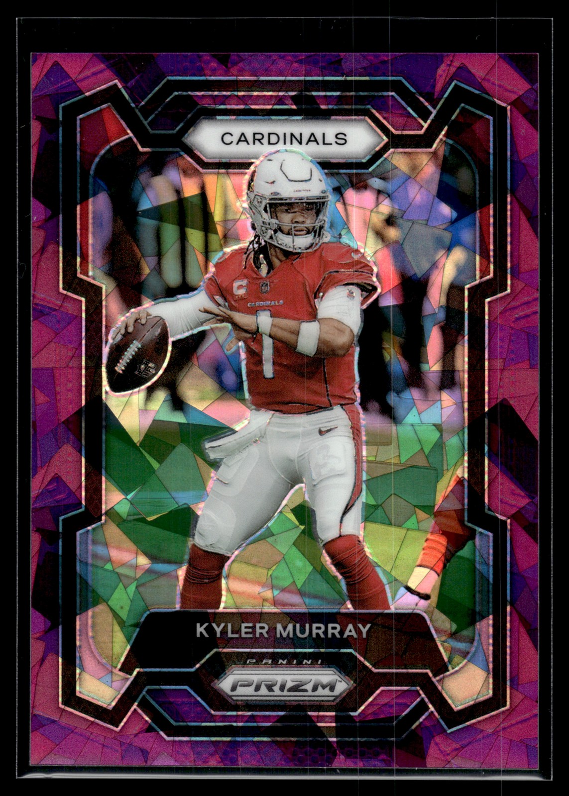 Kyler Murray 2023 Panini Prizm Purple Ice Prizm Card /225 #1