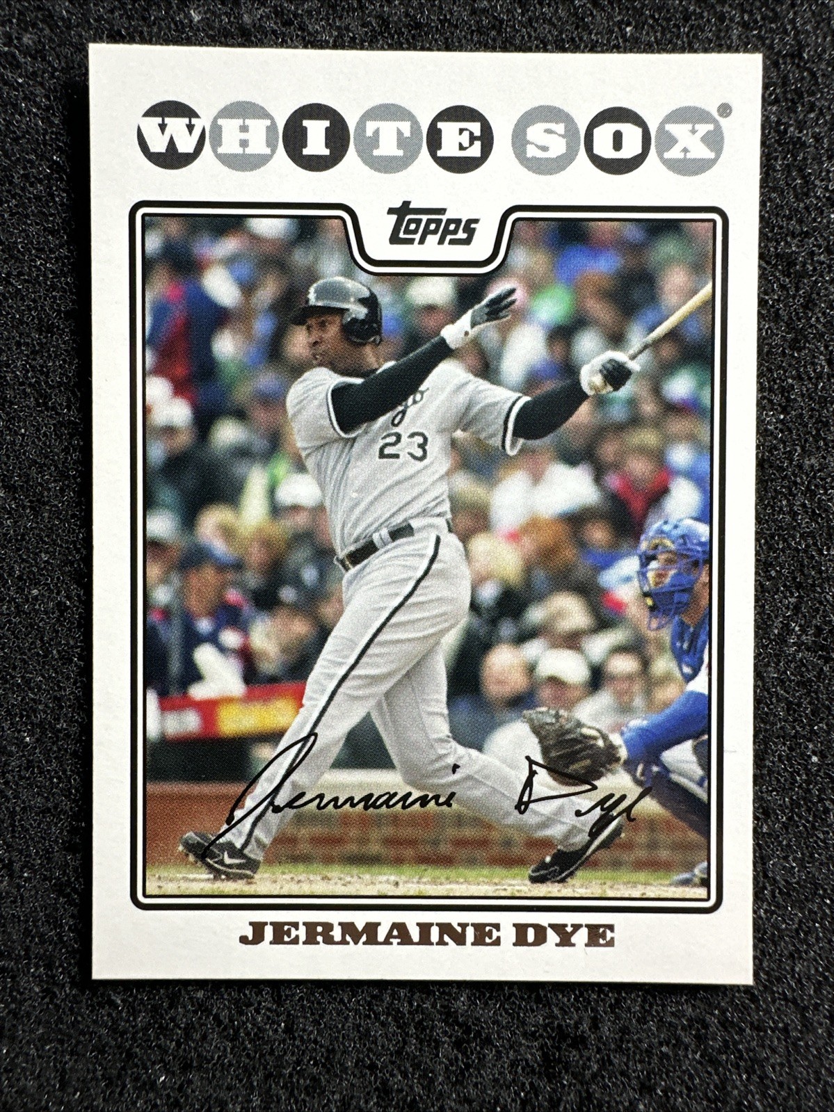 JERMAINE DYE #274 2008 Topps Baseball QTY Chicago White Sox
