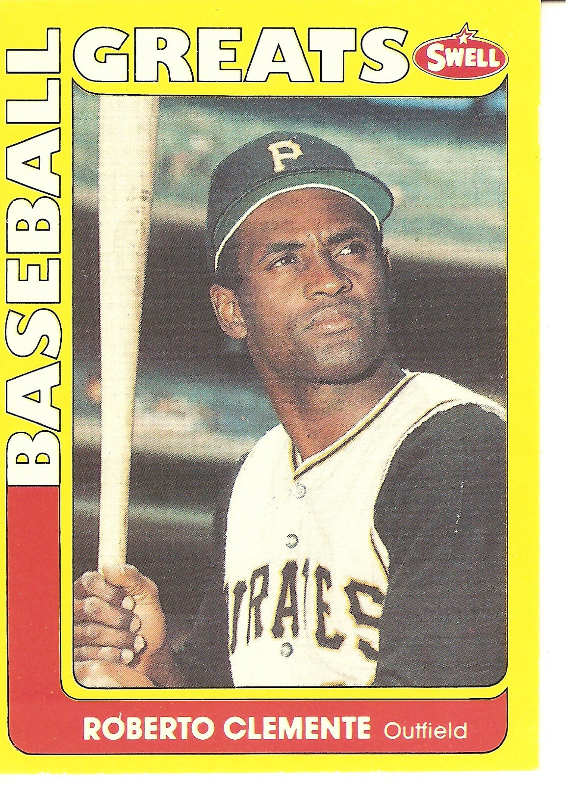 SWELL GREATS ROBERTO CLEMENTE BASEBALL CARD #132