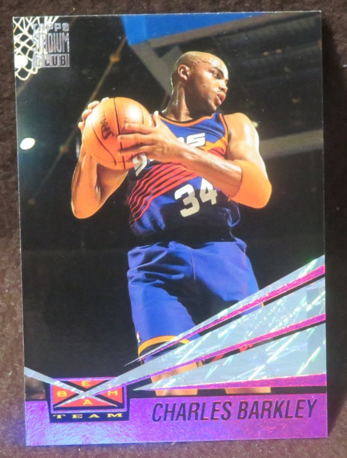 14171 1993 STADIUM CLUB BEAM TEAM CHARLES BARKLEY #5
