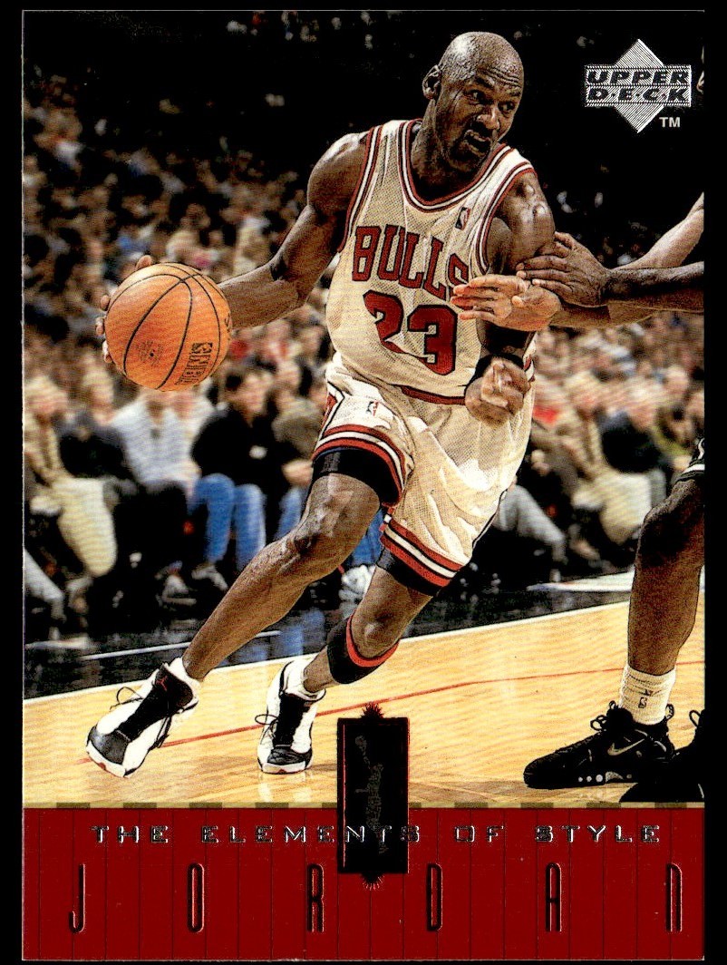 1998-99 Upper Deck The Elements of Style Michael Jordan Chicago Bulls #126