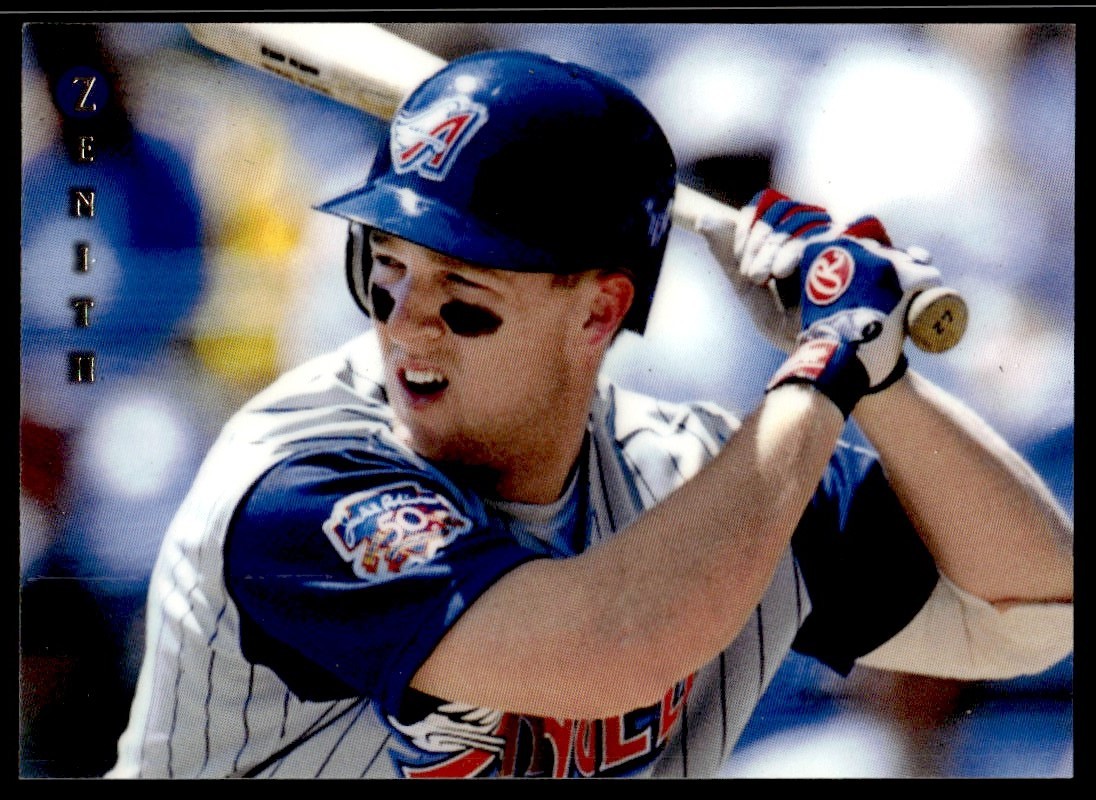 1997 Zenith Darin Erstad Anaheim Angels #12
