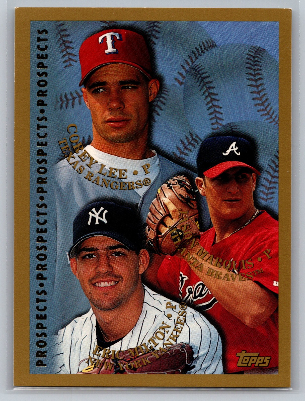 1998 Topps #486 Eric Milton / Jason Marquis / Corey Lee PROS