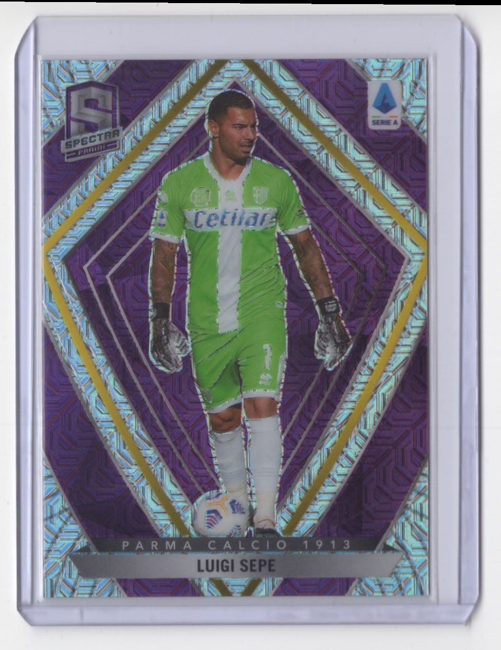2020 Chronicles Spectra Series A Soccer Purple Mojo Luigi Sepe Parma Calcio 1913