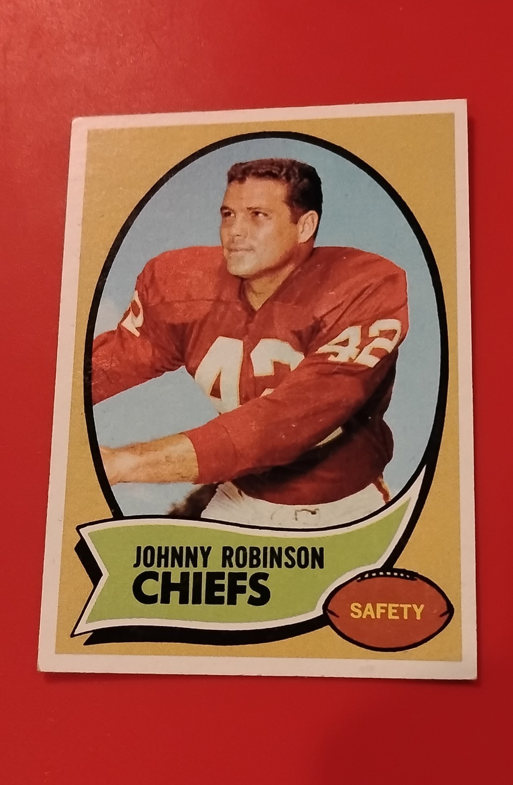 1970 Topps – Johnny Robinson #129