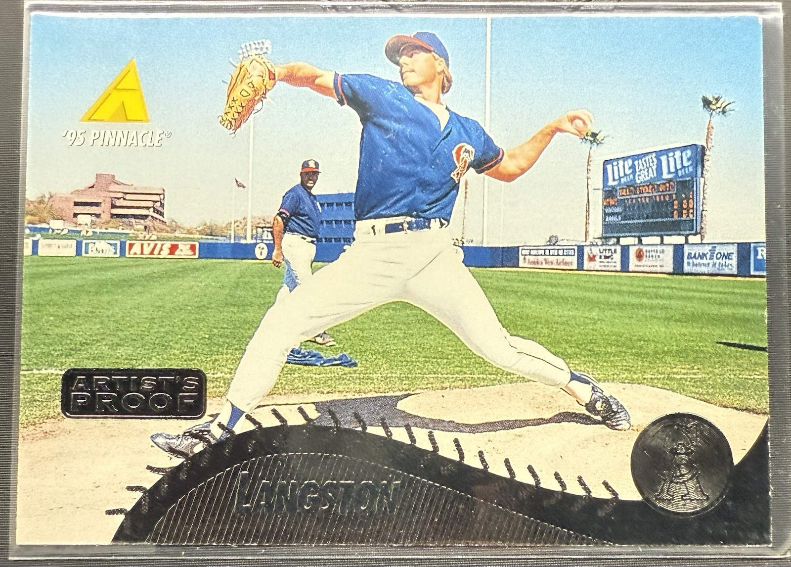 1995 Pinnacle – Artist’s Proof #225 Mark Langston