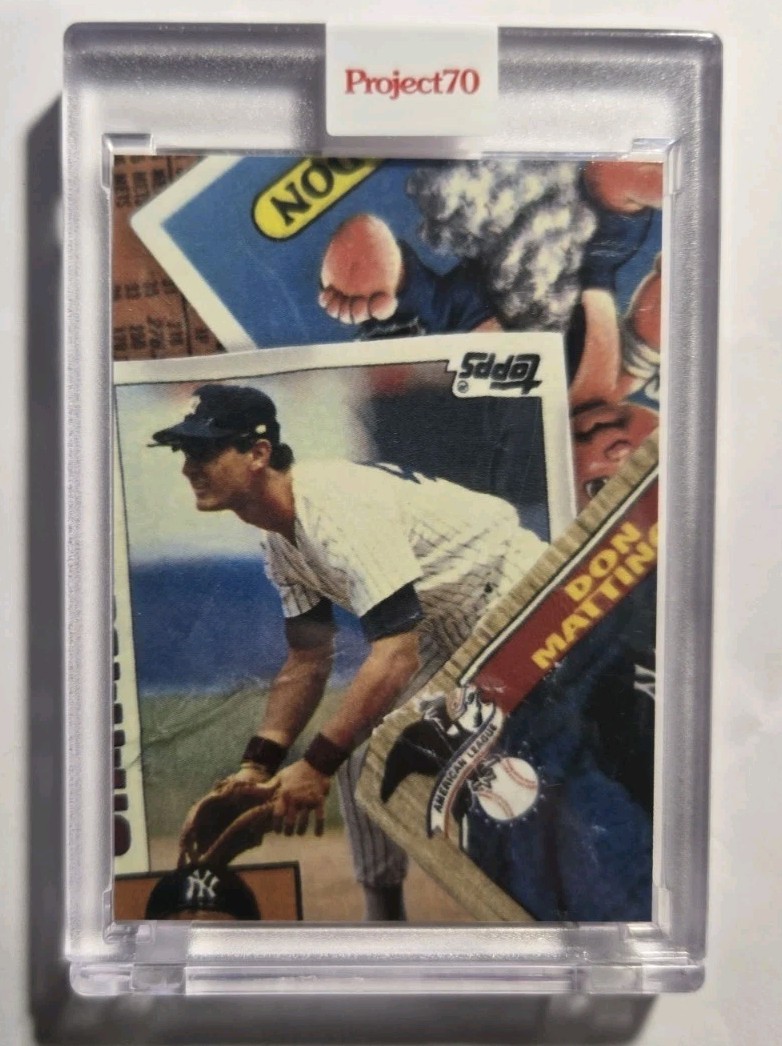 2021 Topps Project 70 – 1984/1987 Topps Baseball Don Mattingly #575 1984/1987…