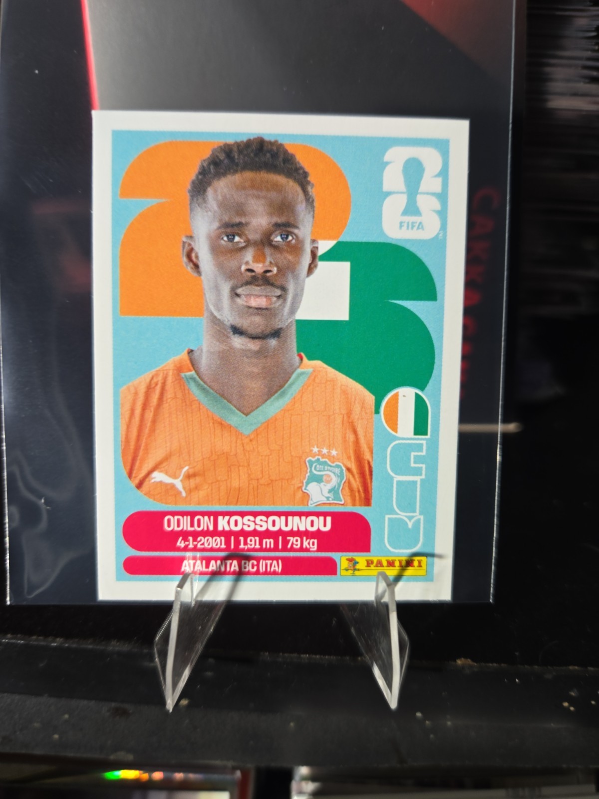 2026 Panini FIFA World Cup Sticker Odilon Kossounou #CIV 5 – Ivory Coast