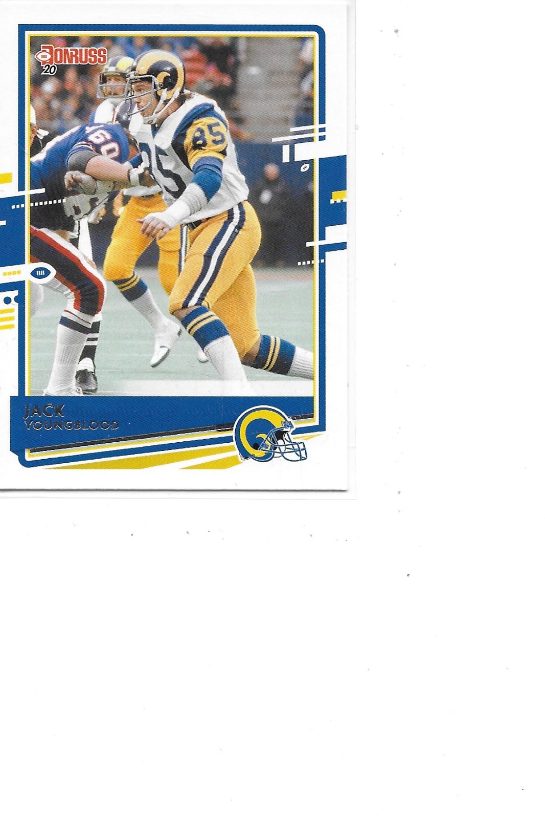 2020 Donruss Jack Youngblood Los Angeles Rams Football Card #149