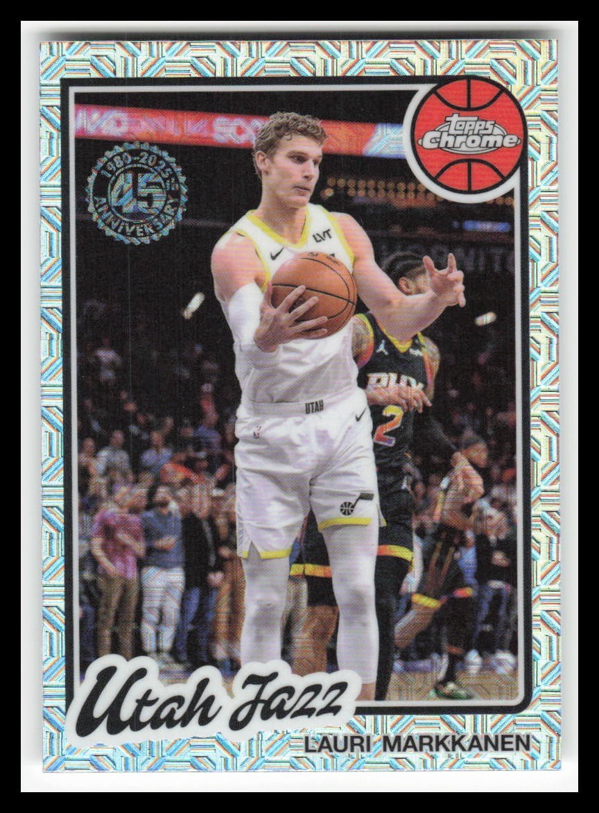 2025-26 Topps ’80-81 Topps Chrome #TCUZ Lauri Markkanen