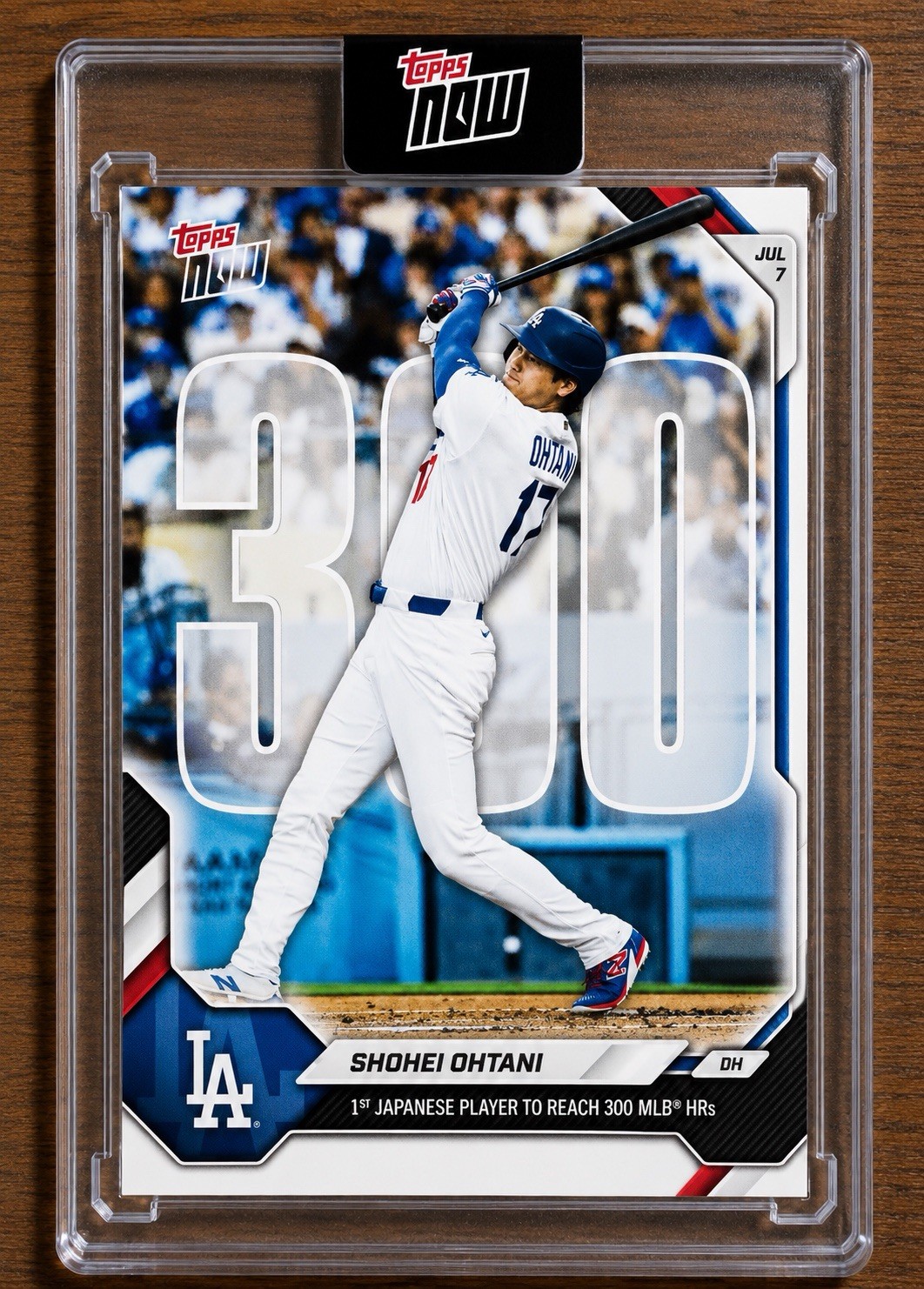Shohei Ohtani 2026 MLB Topps Now #428 – 300 HRs! – ENCASED – Pre-sale