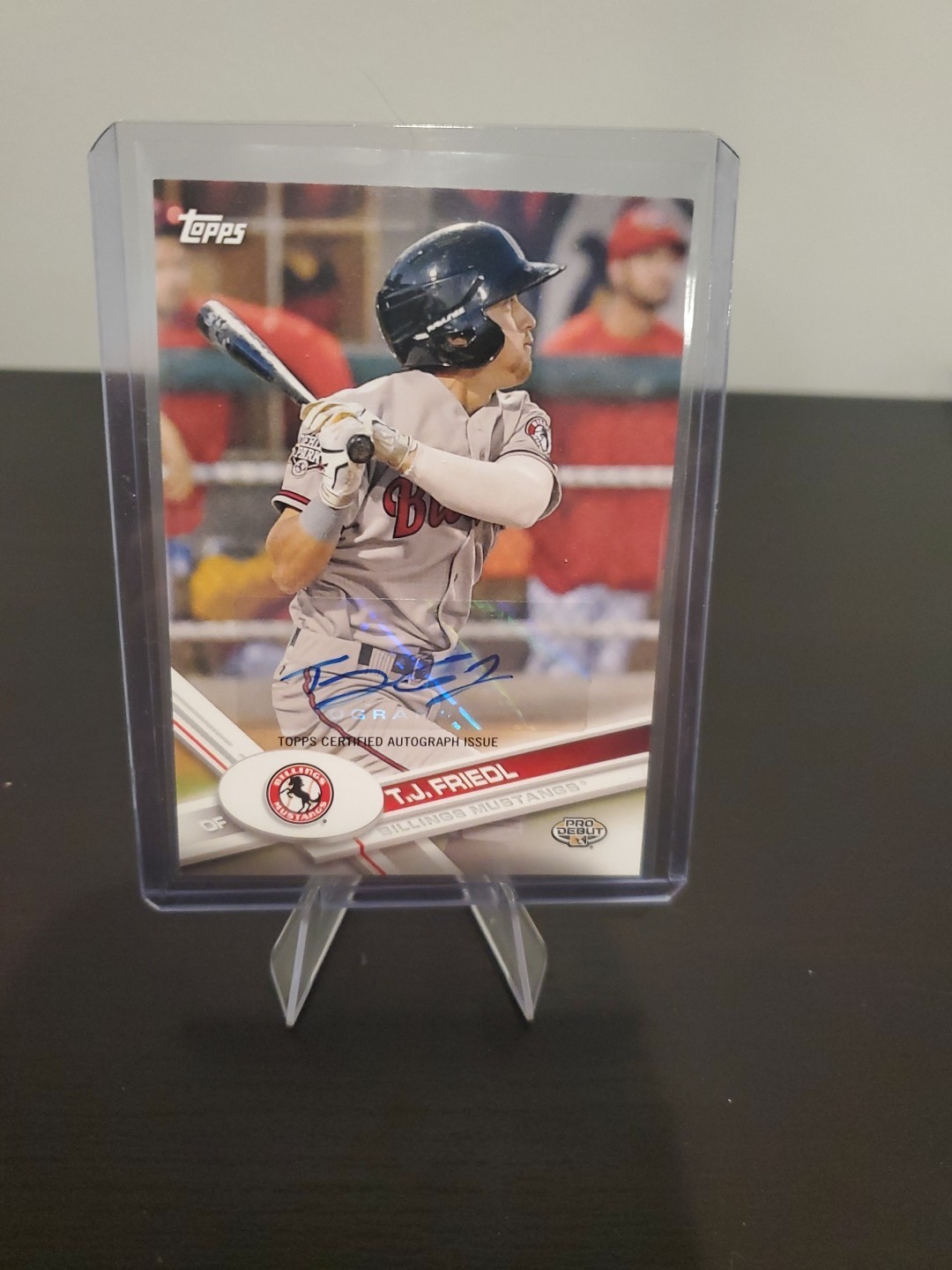 2017 Topps Pro Debut – T.J. Friedl #184 Autographs (AU, RC)