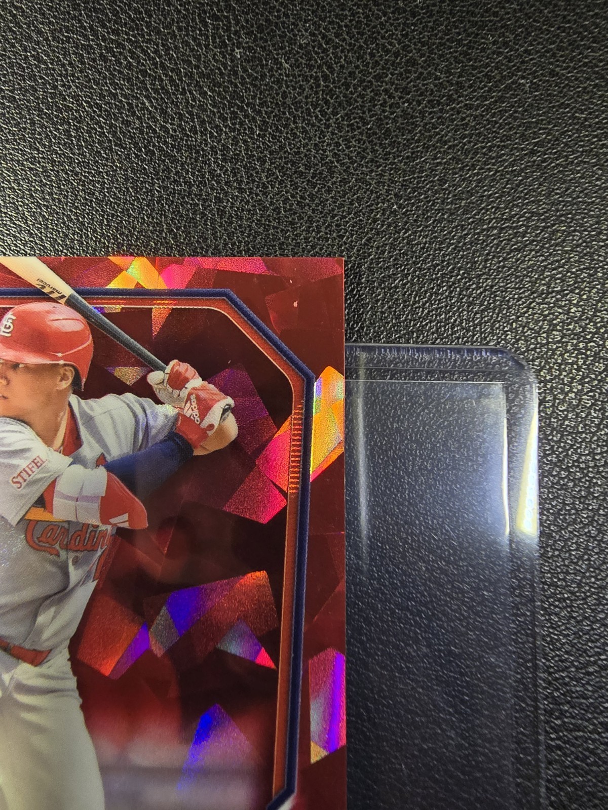2026 Bowman Sapphire Chrome JJ Wetherholt Cardinals Auto BSPA-JWE RED 5/5