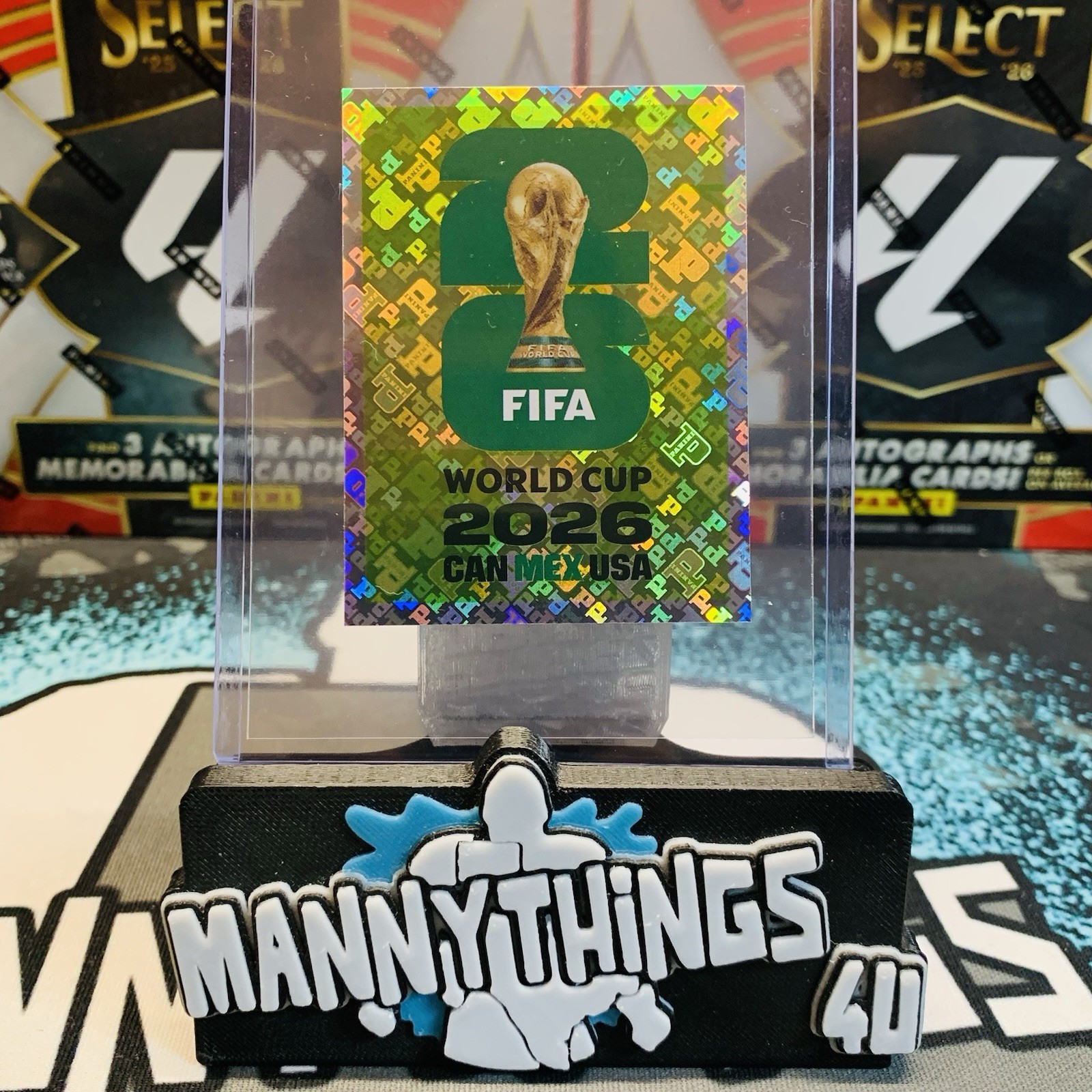 2026 Panini FIFA World Cup Sticker Foil Host Countries Cities Mexico #FWC7 Code