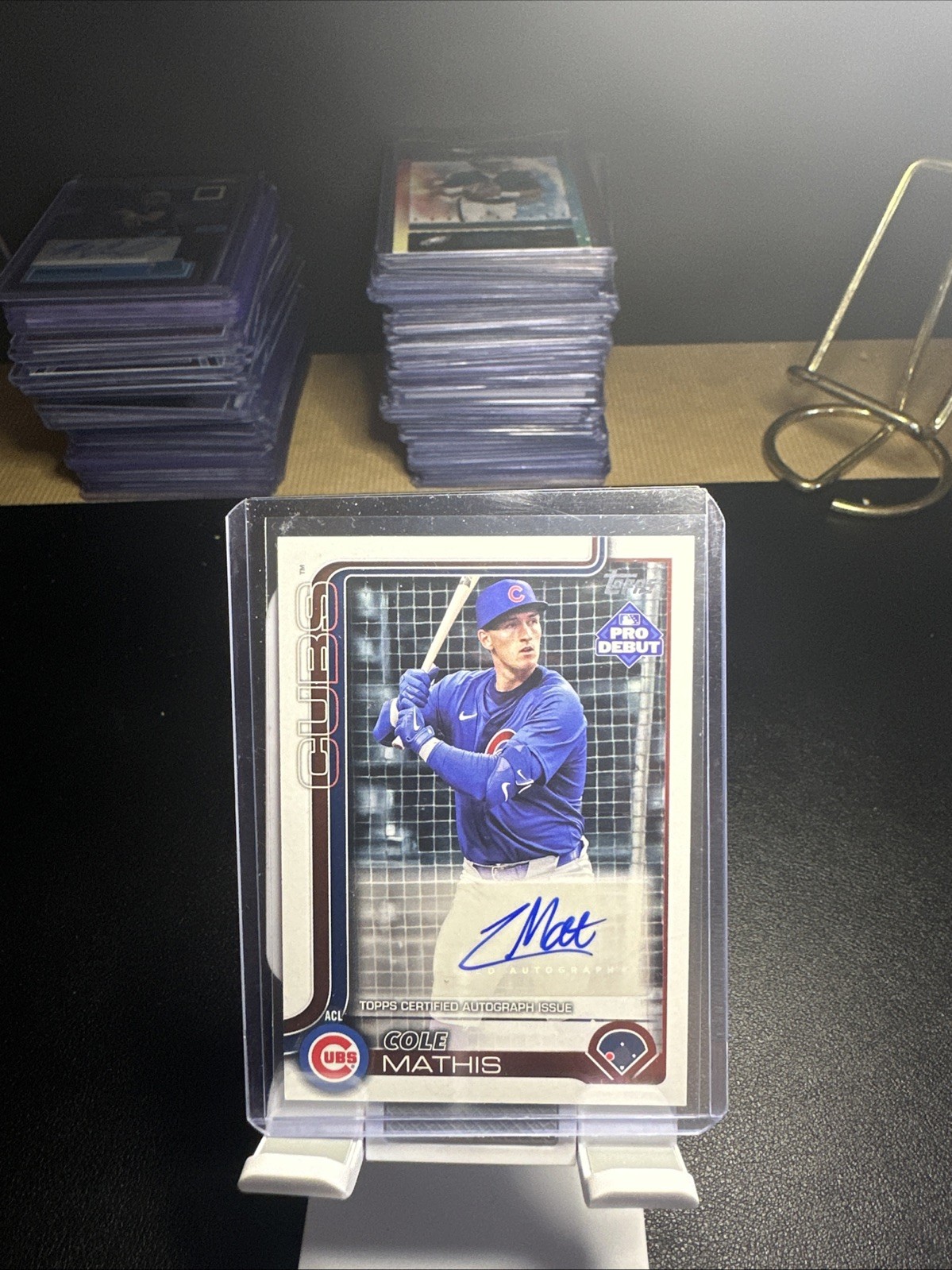 2025 Topps Pro Debut – Cole Mathis #PD-43 Autographs (AU, RC)