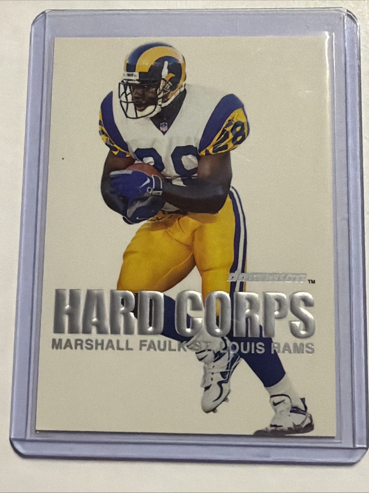 2000 Skybox Dominion – Hard Corps Marshall Faulk #5 HC