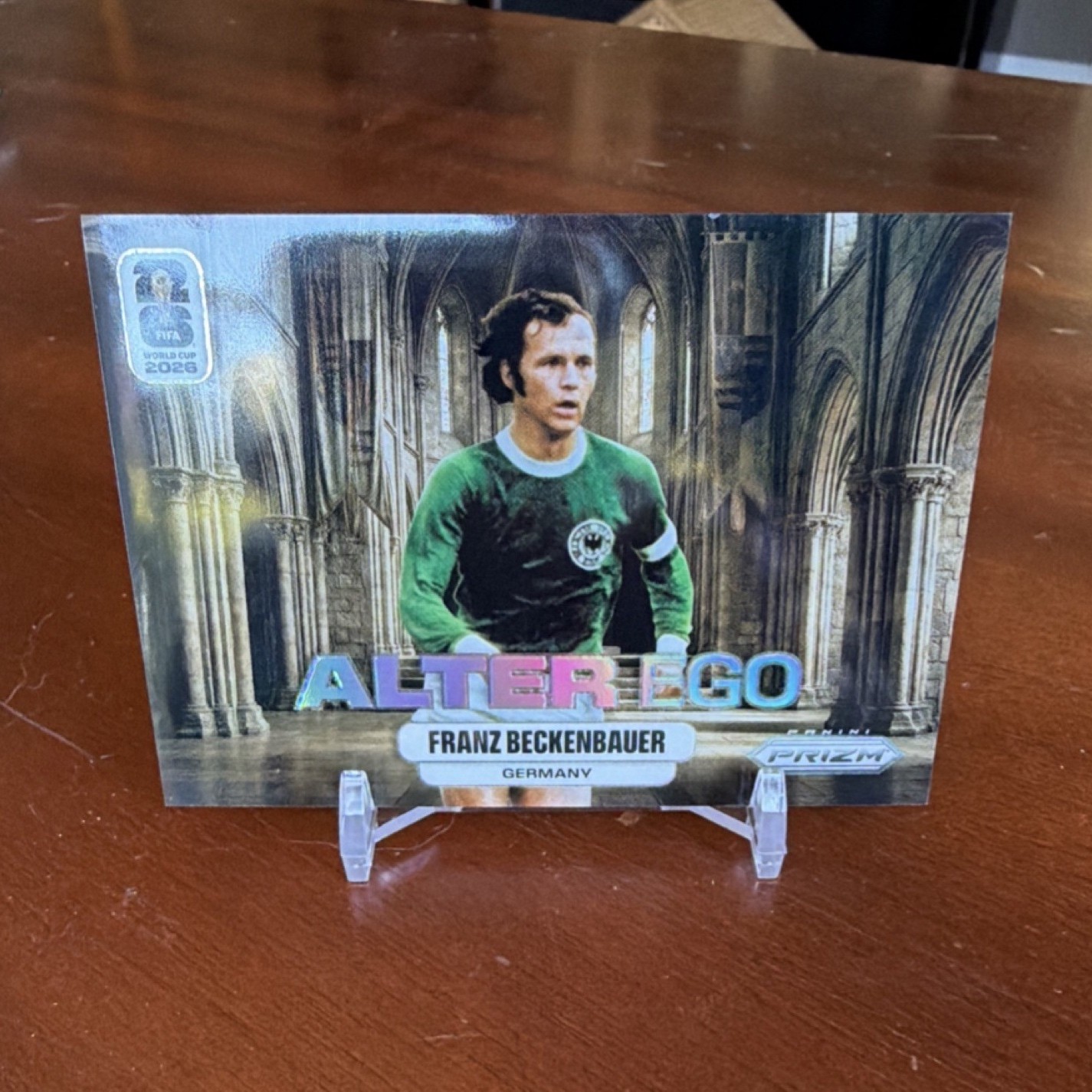 Panini 2026 Prizm FIFA World Cup Soccer Alter Ego #14 Franz Beckenbauer Germany