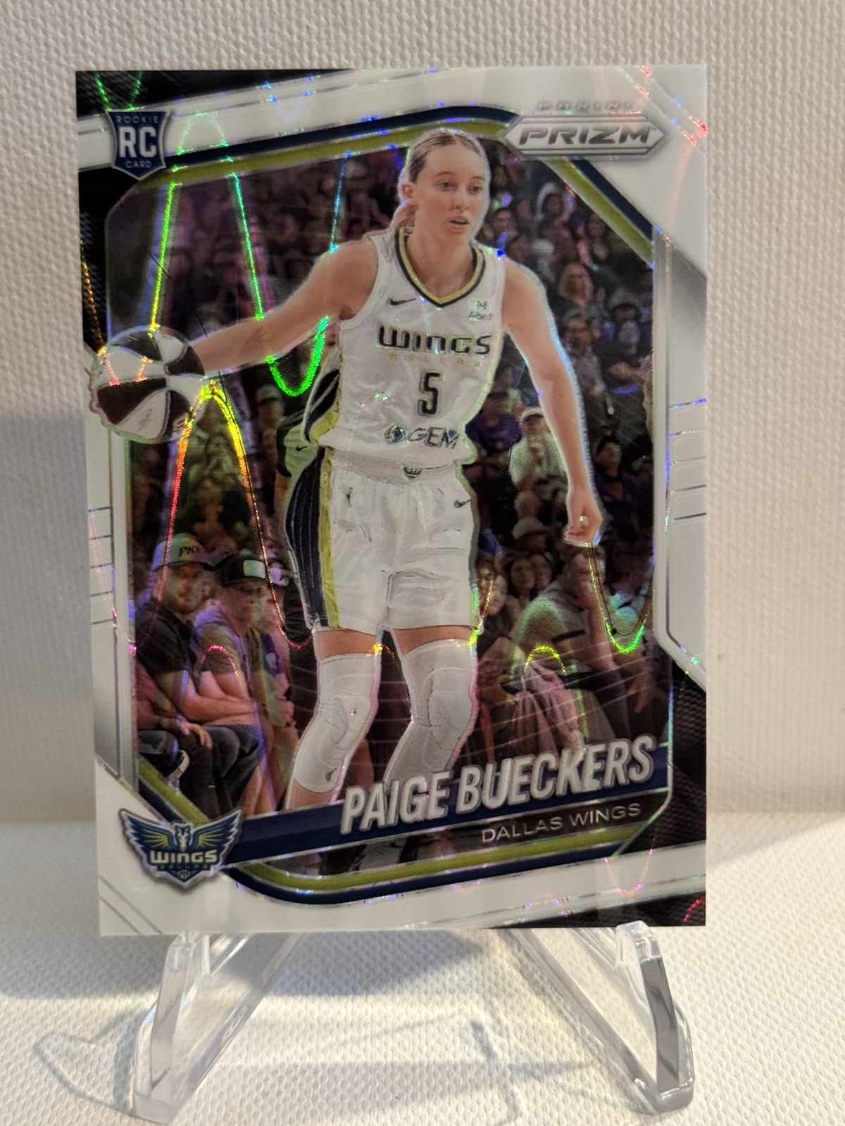 2025 WNBA Prizm Paige Bueckers White Seismic Prizm Rookie Card!!