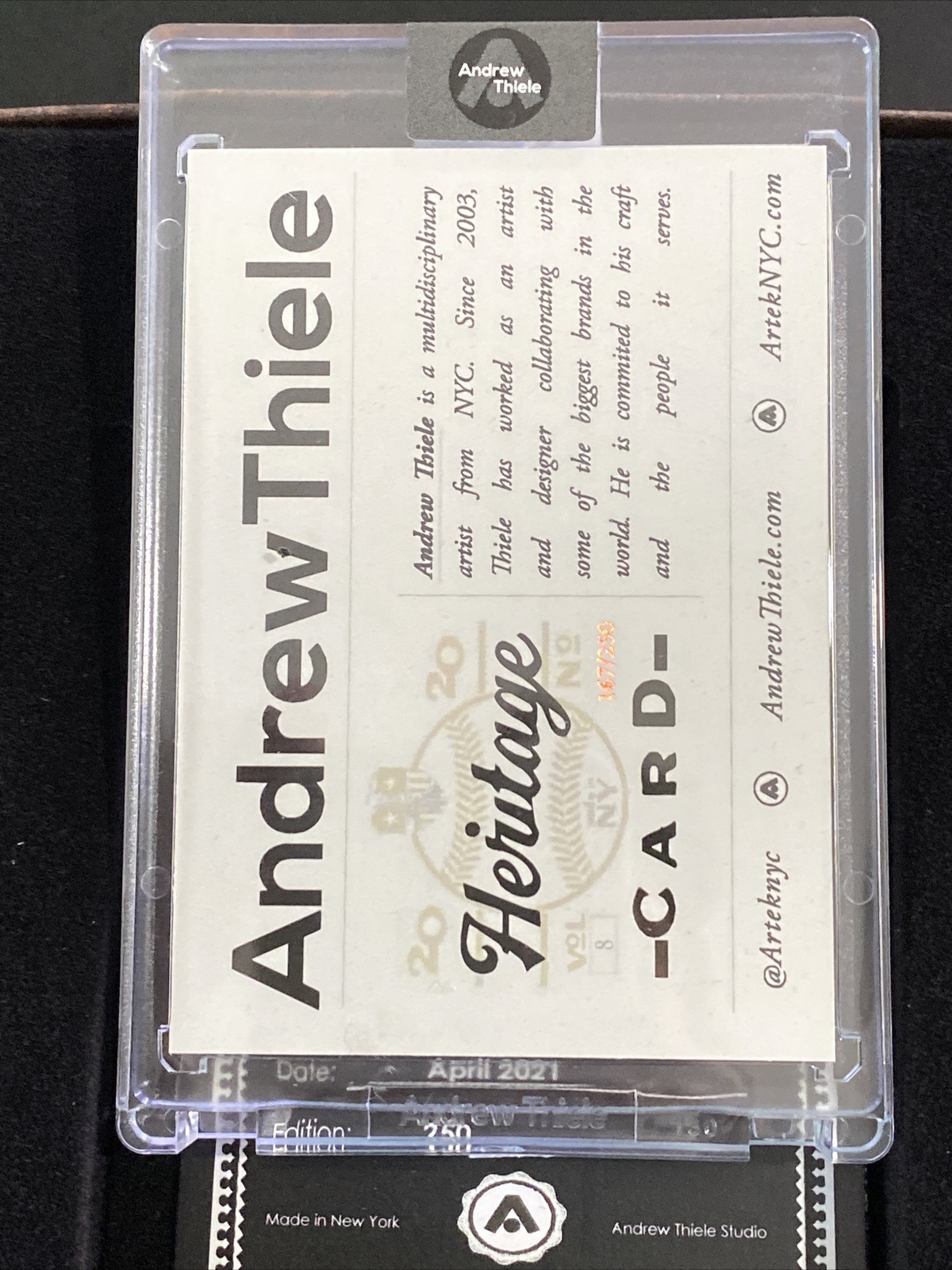 Andrew Thiele Japan Heritage SP/250 – Ichiro Companion – Project 2020