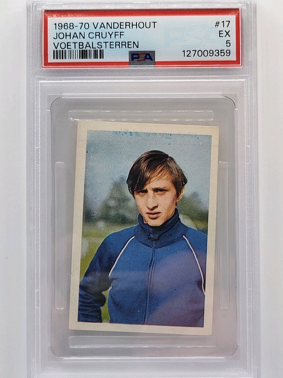 1969-70 Vanderhout Voetbalsterren – Johan Cruyff #17 (RC)