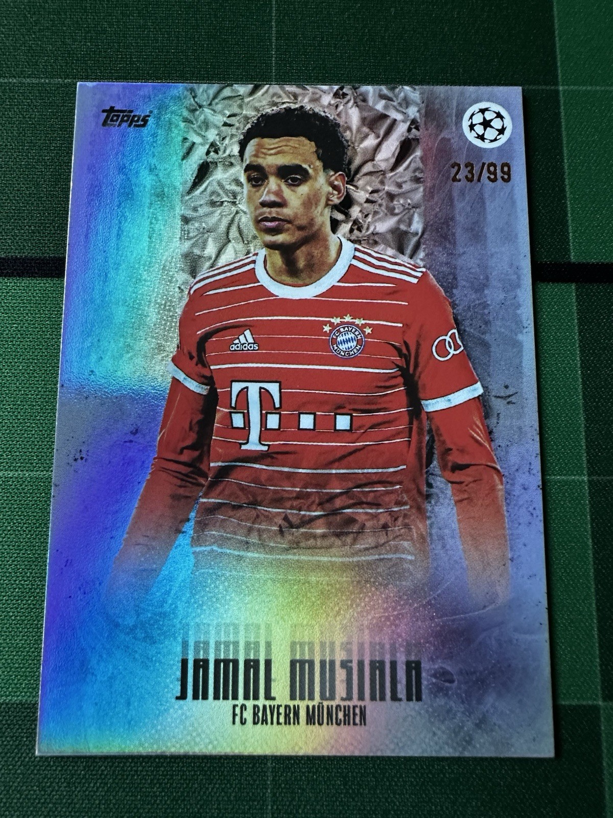 2022-23 Curated Jamal Musiala Platinum /99 Bayern Munich Germany