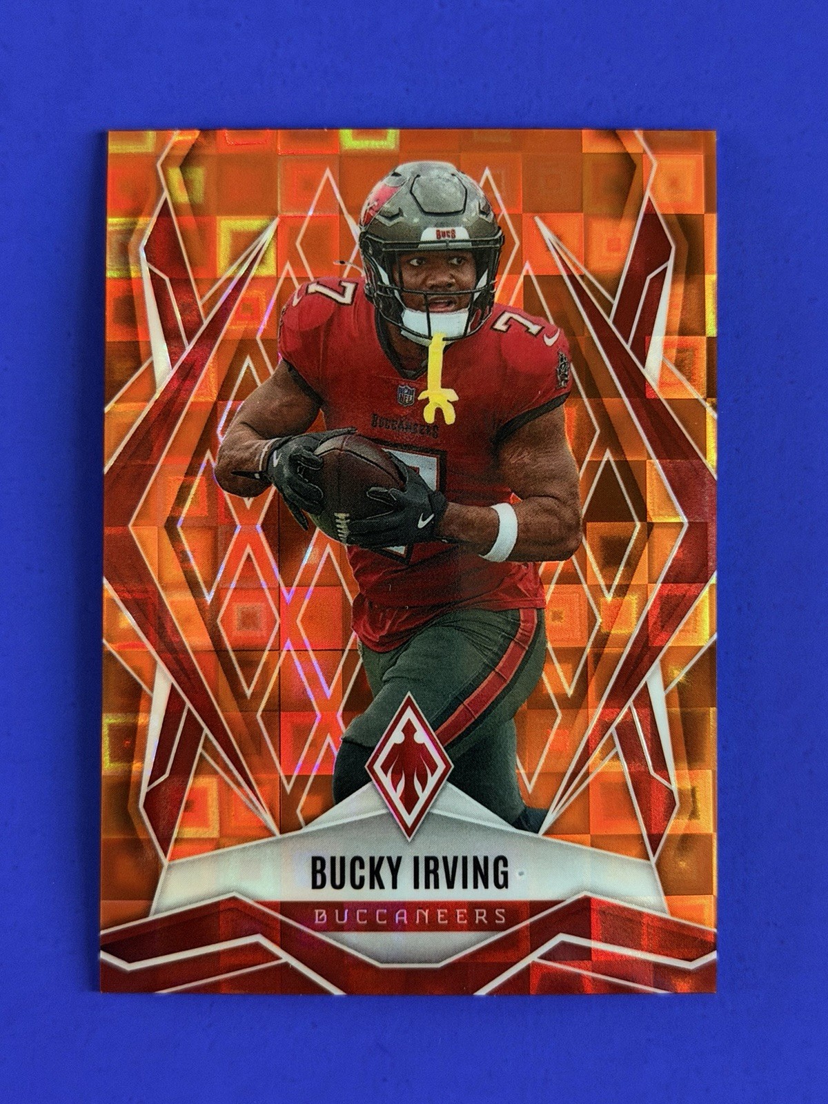 2025 Phoenix Bucky Irving Buccaneers Orange Pandora Prizm Card #6; #d /189